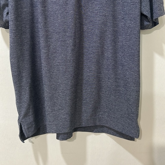 FJ MEN GREY PERFORMANCE POLO SHIRT W EMBROIDERED LOGO Sz LG - Picture 5 of 12